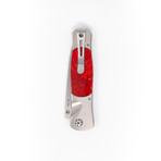 Tesoro Titanium Button Lock (Red)