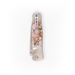 Tesoro Titanium Button Lock (Pink)