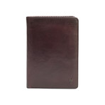 Austin Passport Wallet // Merlot