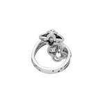 Louis Vuitton 18k White Gold Les Ardentes Diamond Ring // Ring Size: 4.75 // Pre-Owned