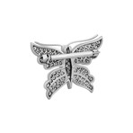 Tiffany & Co. Platinum Butterfly Diamond Brooch // Pre-Owned