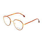 Paul Smith // Unisex Albion Round Optical Frames (Black Ink + Gold)