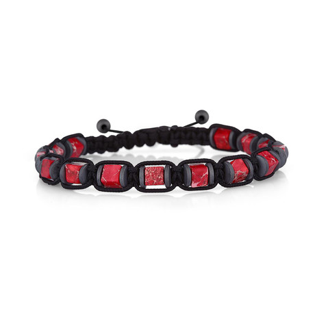 Desert Bracelet // Black + Red