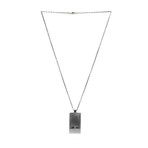 Gucci Mille Righe Sterling Silver Necklace