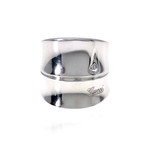 Gucci Bamboo Sterling Silver Ring // Ring Size: 7.5