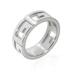 Gucci 18k White Gold Ring // Ring Size: 6.25