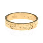 Gucci Icon 18k Yellow Gold Band Ring II // Ring Size: 6.75