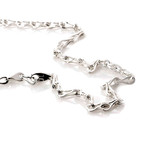 Gucci Sterling Silver Chain Necklace II