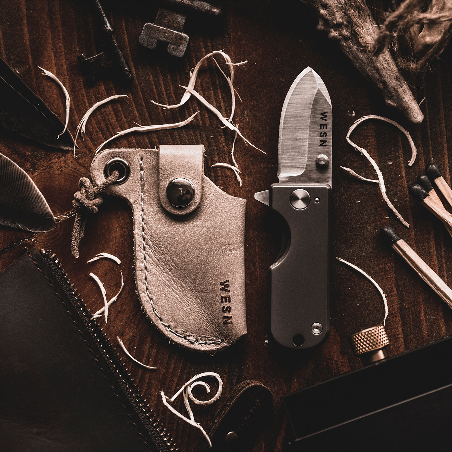 WESN Micro Blade Leather Sheath - WESN - Touch of Modern