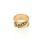 Gucci 18k Yellow Gold Band Ring // Ring Size: 6.75