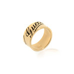 Gucci 18k Yellow Gold Band Ring // Ring Size: 6.75