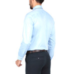 Mikey Long Sleeve Button Up Shirt // Sky Blue (2XL)