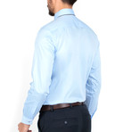 Mikey Long Sleeve Button Up Shirt // Sky Blue (XL)