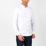 Harry Long Sleeve Button Up Shirt // White (L)