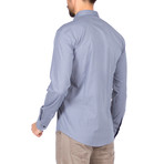 Chandler Long Sleeve Button Up Shirt // Gray (M)