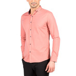 Chandler Long Sleeve Button Up Shirt // Orange (S)
