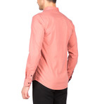 Chandler Long Sleeve Button Up Shirt // Orange (M)