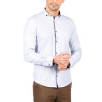 Joseph Long Sleeve Button Up Shirt // White (M)