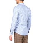 Joseph Long Sleeve Button Up Shirt // Blue (XL)