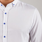 Harry Long Sleeve Button Up Shirt // White (XL)