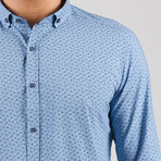 Paul Long Sleeve Button Up Shirt // Sky Blue (2XL)