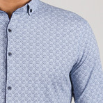 Joseph Long Sleeve Button Up Shirt // Blue (S)