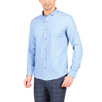 Paul Long Sleeve Button Up Shirt // Sky Blue (M)