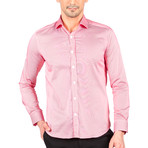 Adam Long Sleeve Button Up Shirt // Red (2XL)