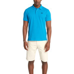 Foster Polo Shirt // Blue Aster (XS)