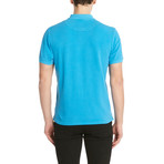Achilles Polo Shirt // Blue Aster (2XL)