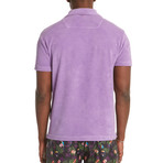 King Polo Shirt // Royal Lilac (M)