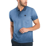 Bishop Polo Shirt // Navy Blue (XL)