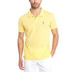 Caspian Slim Fit Polo Shirt // Vibrant Yellow (S)