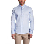Alexander Long Sleeve Button Up Shirt // Blue (L)