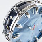Snare Drum Wall Clock // 13"