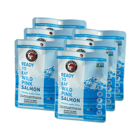 Ready-to-Eat Wild Salmon // Pink 6-Pack