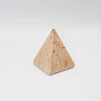 Decorative Pyramid // Golden Crystal