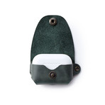 Airpods Pro Leather Case // Emerald