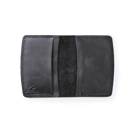 Etenna // Leather Card Holder Wallet (Tobacco)