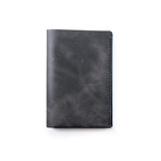 Hemmingway Leather Notebook Cover // Coal