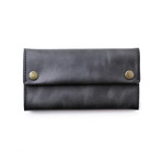 Leather Pouch // Coal