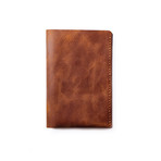 Hemmingway Leather Notebook Cover // Tobacco