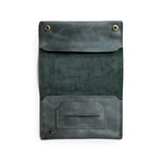 Leather Pouch // Emerald