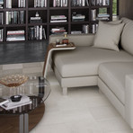 Upton Side Table // Walnut + Almond