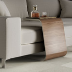 Upton Side Table // Walnut + Almond