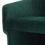 Jessie Accent Chair // Dark Green