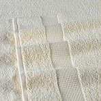 Manor Ridge Turkish Cotton 700 GSM // Bath Towel Set // Set of 2 (Ivory)