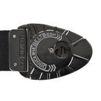 Satin Gunmetal Dial Rough Rider Belt // Gray (Size 32)
