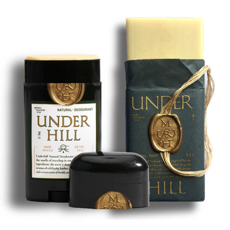 Underhill Natural Deodorant + Underhill Natural Soap