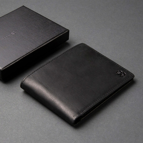 Executive Wallet // Charcoal Black